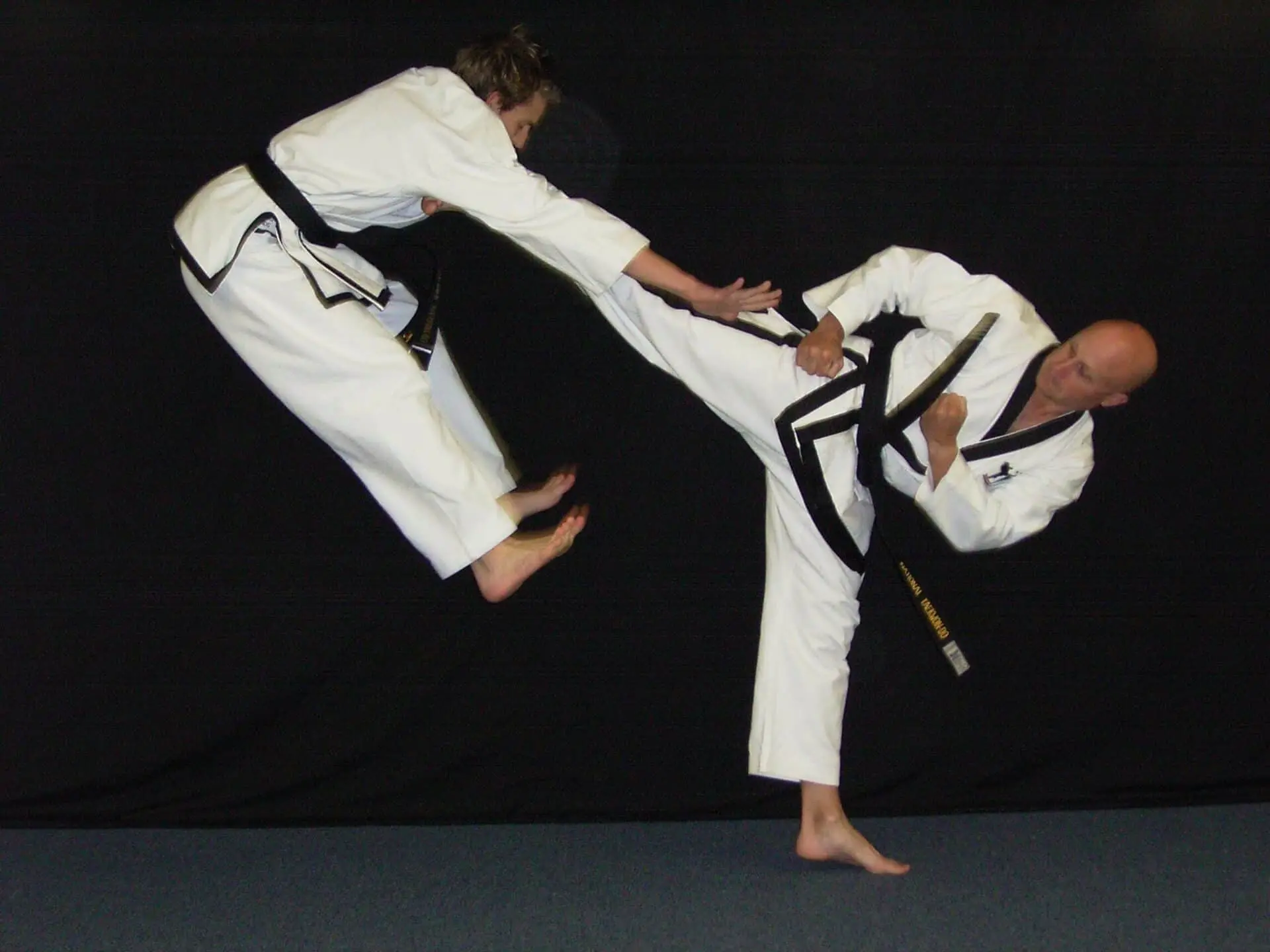 Master Instructor Steven Welch of Taekwondo Tasmania.