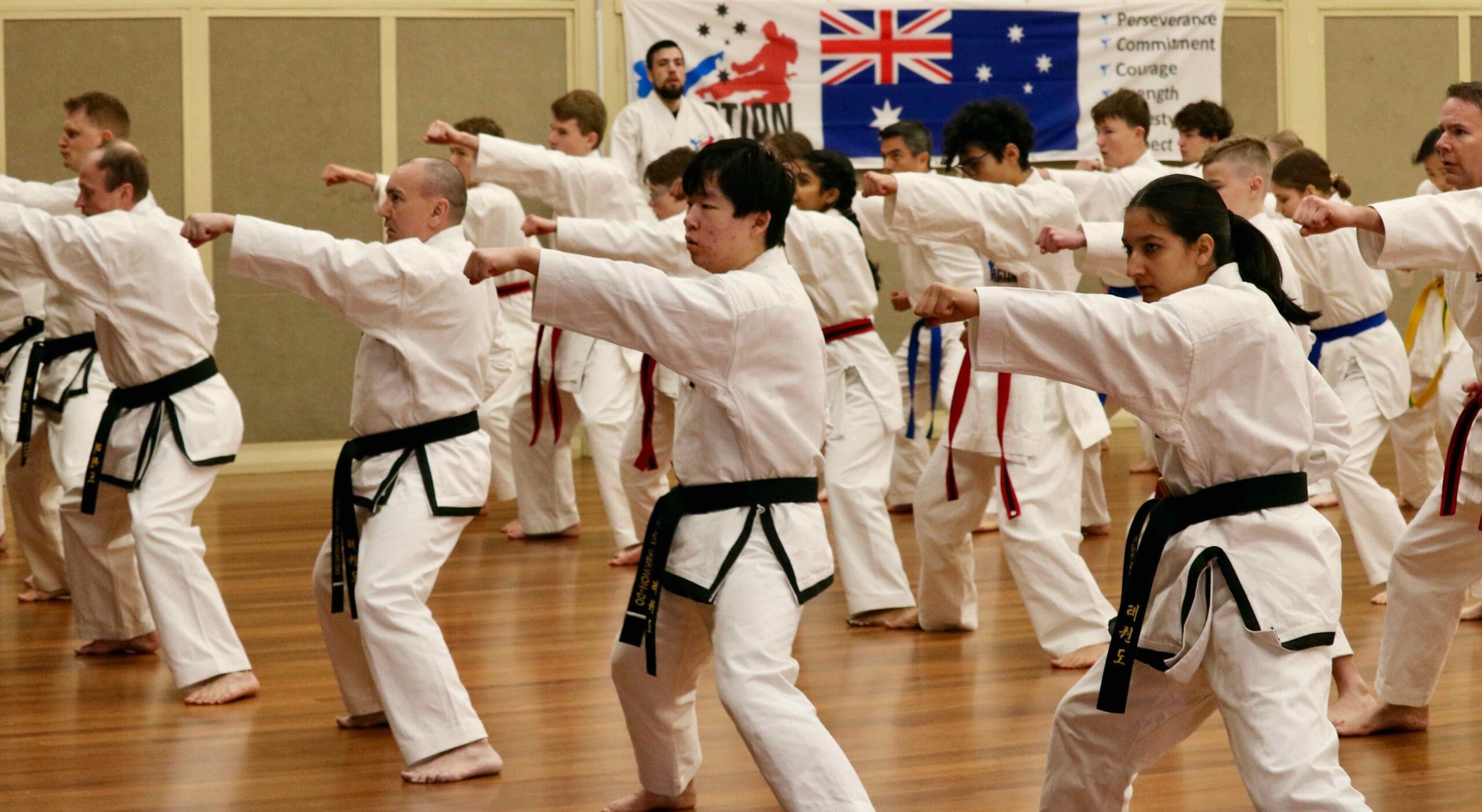 June taekwondo grading 2023.